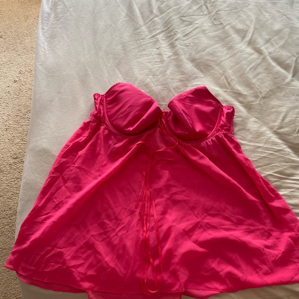 Pink lingerie Dress